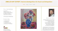 Desktop Screenshot of kunstsachverstaendiger.com
