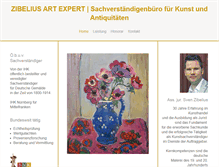Tablet Screenshot of kunstsachverstaendiger.com